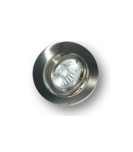 Spot Encastré MOLENE Basculant Chromé 1/4 de Tour Gu 5.3 