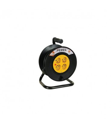Enrouleur 25m - 3G1.5 - 4 prises
