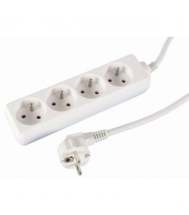 Multiprise 2P+T 4 prises - 1.5 m
