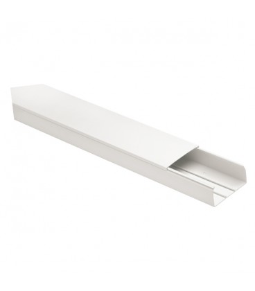 Moulure simple avec couvercle 25X17 - 2m (lot de 80)