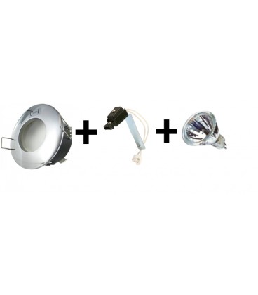 KIT "MAXIPRO ATLENTIS" ROND CHROME IP65 