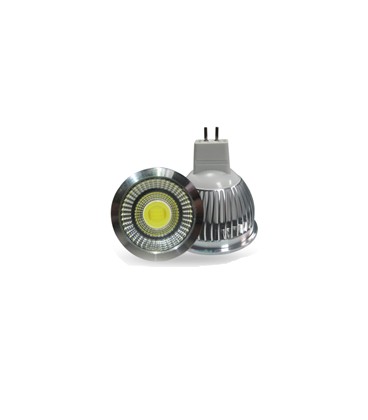 Led COB 5W GU 5.3 6000°K - Corps en Aluminium