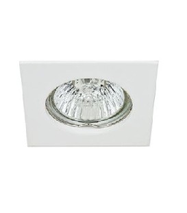 Spot Encastré BELLE ILE Basc Blanc 1/4 de Tour Gu 10